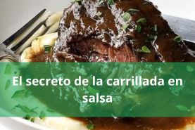 El secreto de la carrillada en salsa